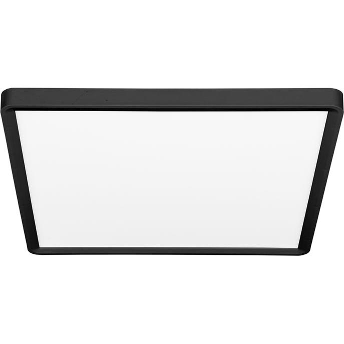 LED Stropna svjetiljka TERY LED/32W/230V 3000/4000/6000K 40x40 cm IP40 crna