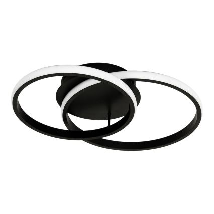 LED stropna svjetiljka TITANO LED/12W/230V crna