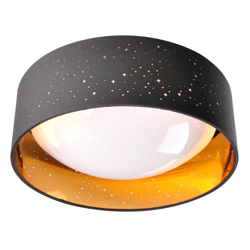 LED Stropna svjetiljka TULUZA LED/18W/230V pr. 32 cm crna