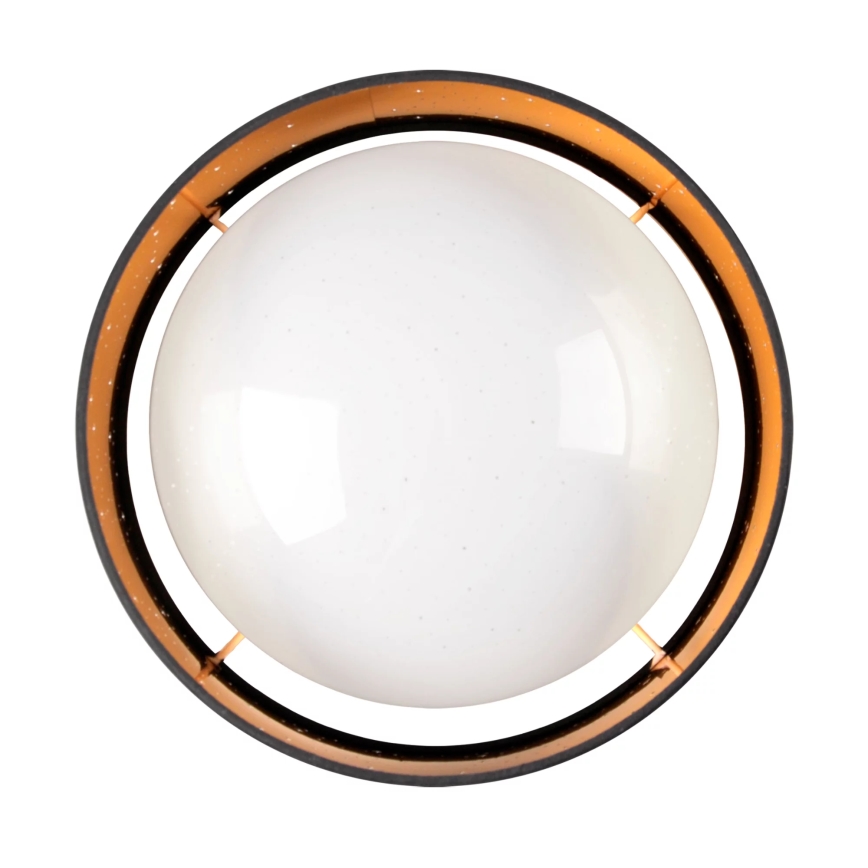LED Stropna svjetiljka TULUZA LED/18W/230V pr. 32 cm crna