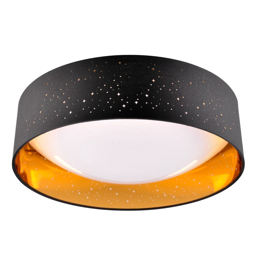 LED Stropna svjetiljka TULUZA LED/24W/230V pr. 40 cm crna