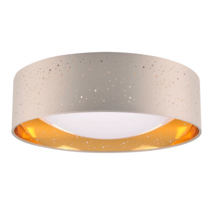 LED Stropna svjetiljka TULUZA LED/24W/230V pr. 40 cm smeđa
