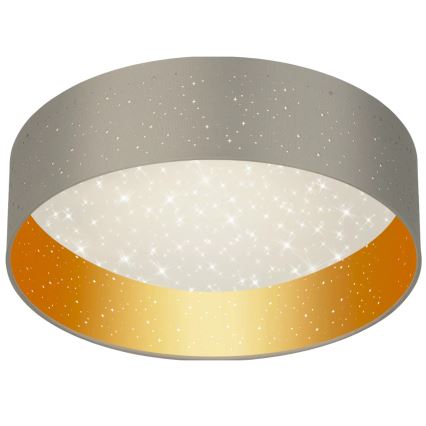 LED Stropna svjetiljka TULUZA LED/24W/230V pr. 40 cm smeđa