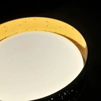 LED Stropna svjetiljka TULUZA LED/24W/230V pr. 40 cm smeđa