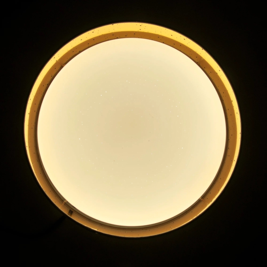 LED Stropna svjetiljka TULUZA LED/24W/230V pr. 40 cm smeđa