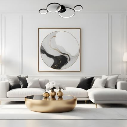 LED Stropna svjetiljka UNIVERSE LED/30W/230V crna