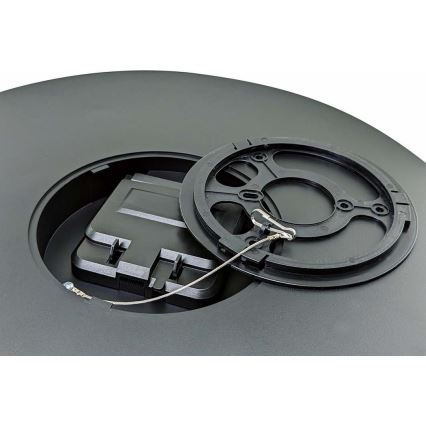 LED prigušivo stropno svjetlo za kupaonicu VARIO LUMO LED/22/32W/230V 3000/4000/5700K promjera 41 cm IP44 crno