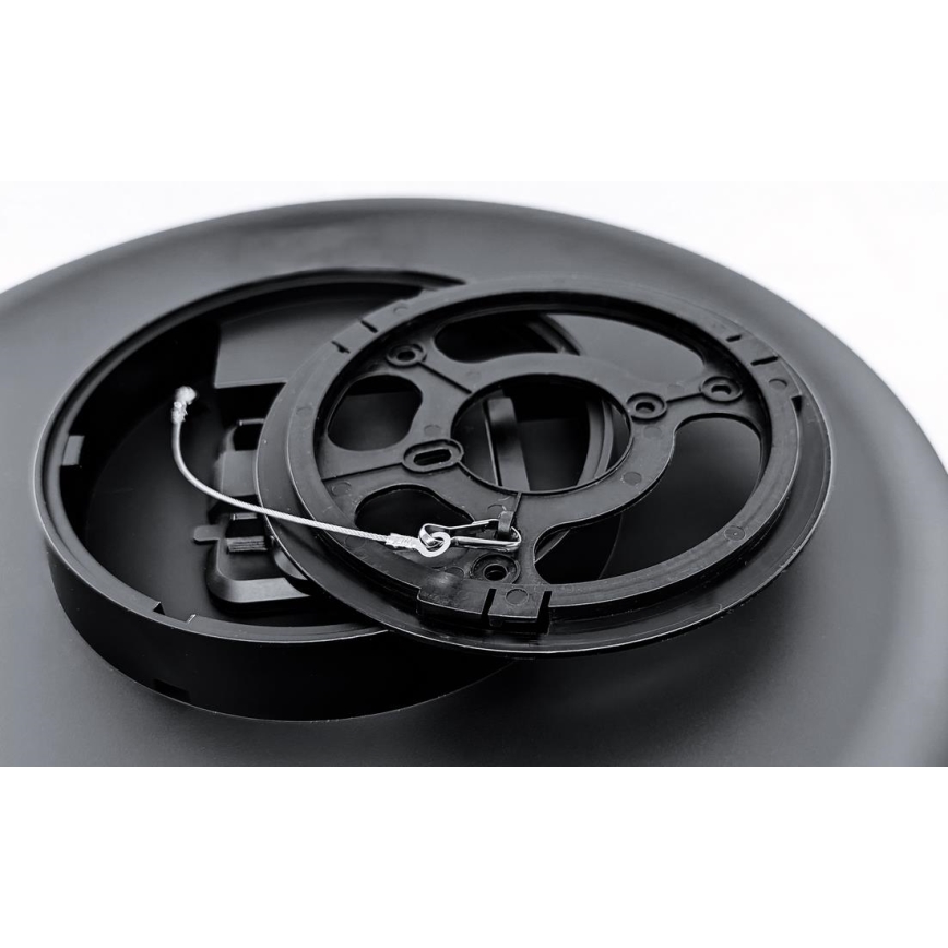 LED prigušivo stropno svjetlo za kupaonicu VARIO NOVA LED/13/18W/230V 3000/4000/5700K promjera 36 cm IP44 crna