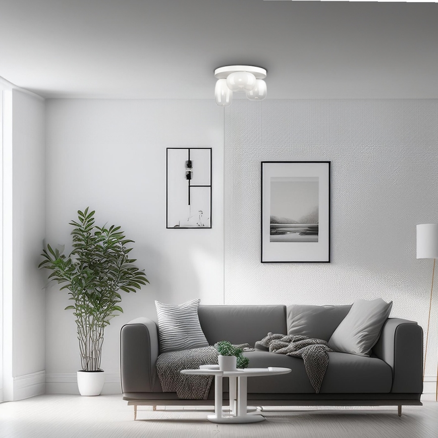 LED Stropna svjetiljka VASO LED/12W/230V pr. 42 cm bijela
