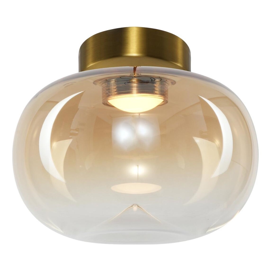 LED Stropna svjetiljka VASO LED/4W/230V pr. 18 cm zlatna/dimna