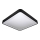 LED Stropna svjetiljka WILTON LED/24W/230V 37,5x37,5 cm crna