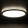 LED Stropna svjetiljka za kupaonicu AZPO LED/11,8W/230V pr. 22,5 cm IP54 crna