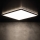 LED Stropna svjetiljka za kupaonicu AZPO LED/12,3W/230V IP54 crna