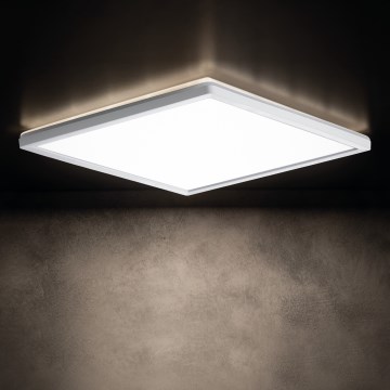 LED Stropna svjetiljka za kupaonicu AZPO LED/22W/230V 42x42 cm IP54 bijela