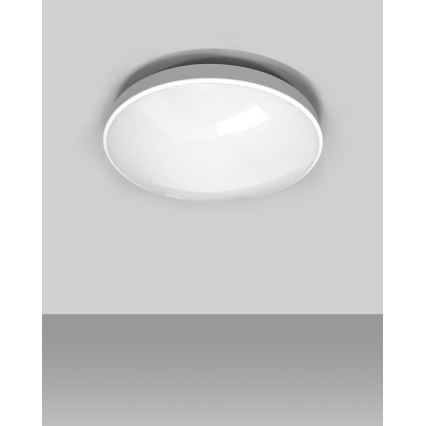 LED Stropna svjetiljka za kupaonicu CIRCLE LED/12W/230V 4000K pr. 25 cm IP44 bijela