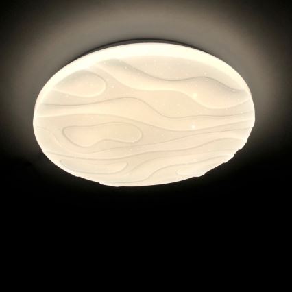 LED Stropna svjetiljka za kupaonicu CLOUD LED/24W/230V pr. 38 cm IP44