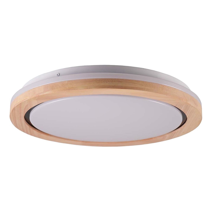 LED Stropna svjetiljka za kupaonicu DAREK LED/24W/230V pr. 39 cm IP44 hrast