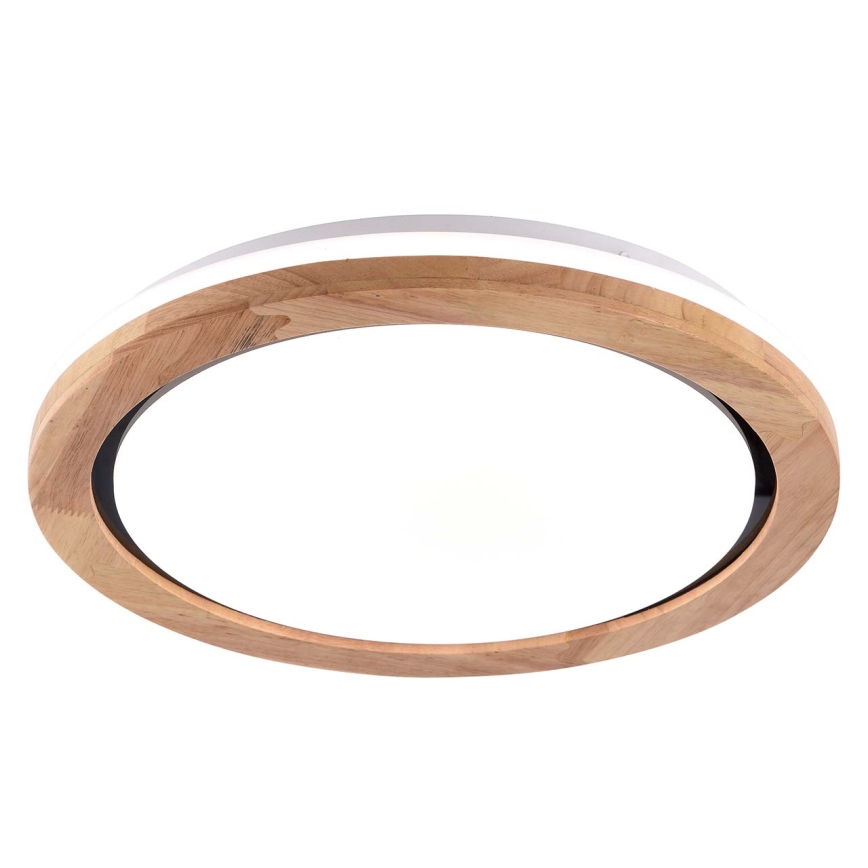 LED Stropna svjetiljka za kupaonicu DAREK LED/24W/230V pr. 39 cm IP44 hrast
