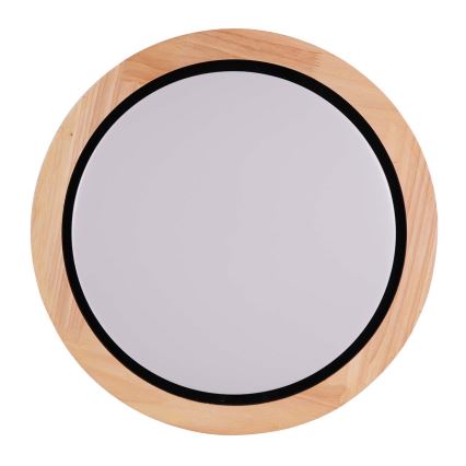 LED Stropna svjetiljka za kupaonicu DAREK LED/24W/230V pr. 39 cm IP44 hrast