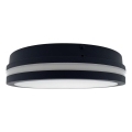 LED Stropna svjetiljka za kupaonicu ELLÉ LED/24W/230V 3000/4000/6500K promjer 26 cm IP54 antracit