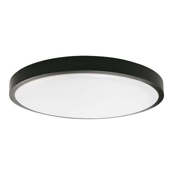 LED Stropna svjetiljka za kupaonicu LED/18W/230V 3000K IP44 pr. 22,5 cm crna