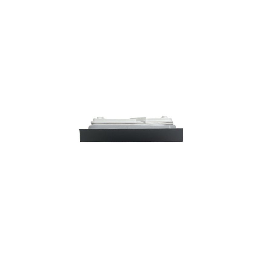 LED Stropna svjetiljka za kupaonicu LED/18W/230V 6500K IP44 22,5x22,5 cm crna