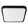 LED Stropna svjetiljka za kupaonicu LED/18W/230V 6500K IP44 25x25 cm crna