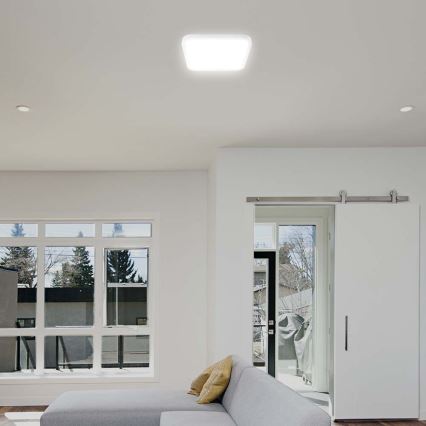 LED Stropna svjetiljka za kupaonicu SAMSUNG CHIP LED/18W/230V IP44 6500K 25x25 cm bijela