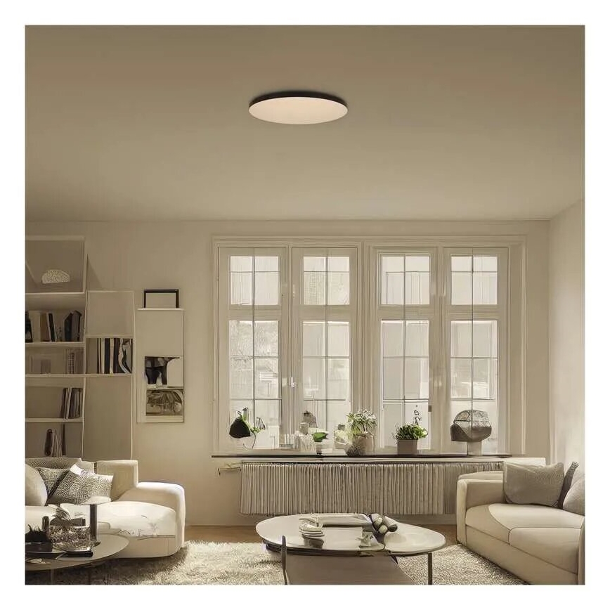LED Stropna svjetiljka za kupaonicu LED/32W/230V 3000/4000/5700K IP55 crna