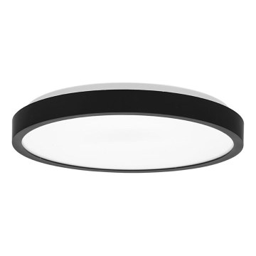 LED Stropna svjetiljka za kupaonicu LIRA LED/18W/230V 4000K pr. 29,5 cm IP44 crna