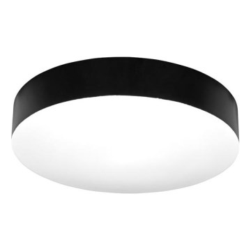 LED Stropna svjetiljka za kupaonicu MAKARON LED/36W/230V 3000/4000/6000K pr. 40 cm IP44 crna