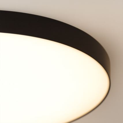 LED Stropna kupaonska svjetiljka s senzorom MAYA LED/13W/230V promjer 33 cm IP44 crna