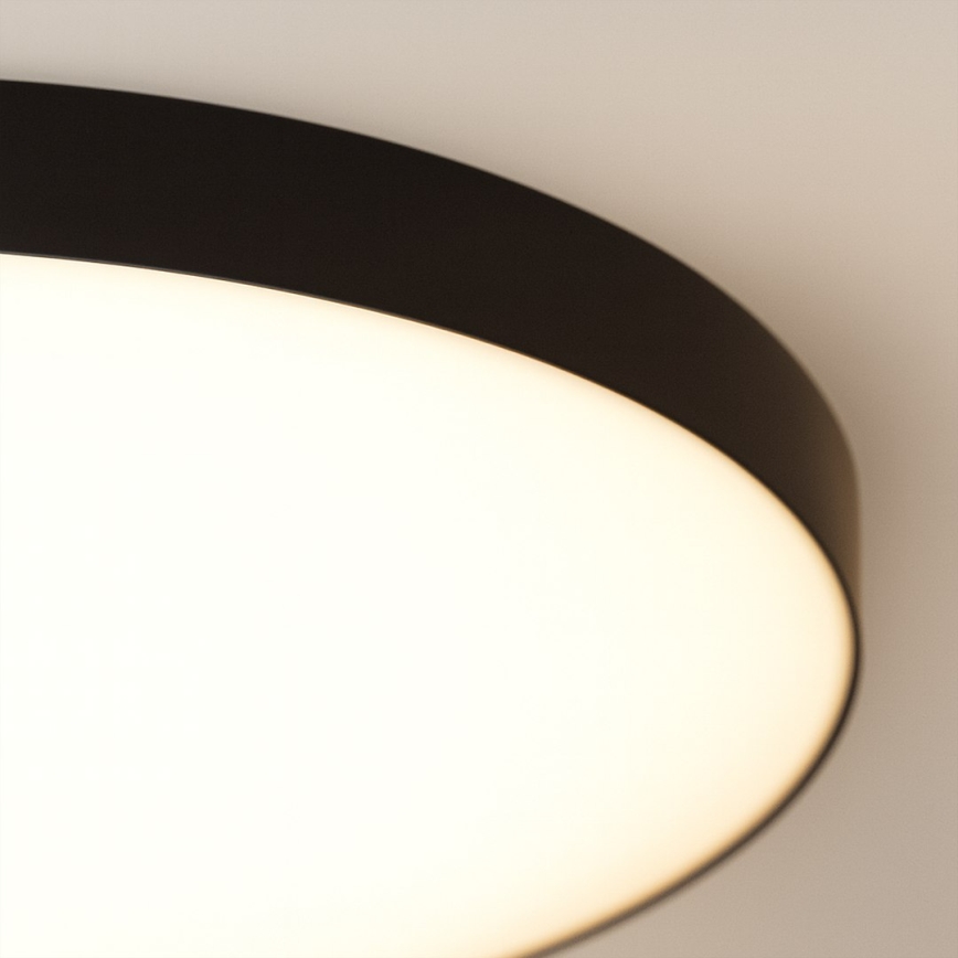 LED Stropna kupaonska svjetiljka s senzorom MAYA LED/13W/230V promjer 33 cm IP44 crna