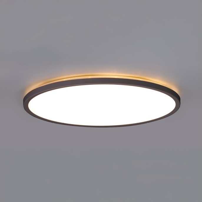 LED Stropna svjetiljka za kupaonicu NIVERA LED/18W/230V IP54 3000/4000/6000K pr. 30 cm crna