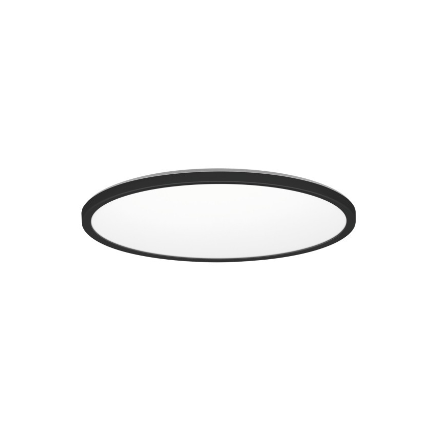 LED Stropna svjetiljka za kupaonicu NIVERA LED/24W/230V IP54 3000/4000/6000K pr. 30 cm crna