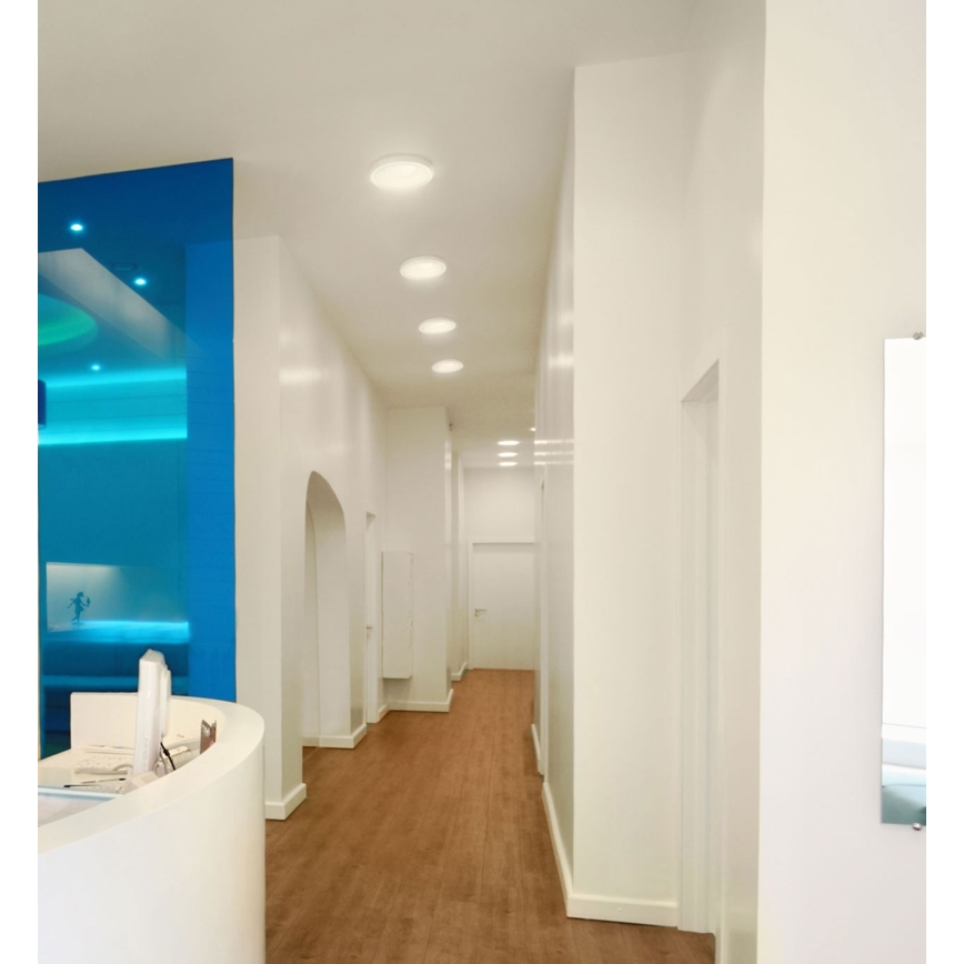 LED Stropna svjetiljka za kupaonicu NYMPHEA LED/28W/230V 4000K IP44 okrugli