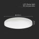 LED Stropna svjetiljka za kupaonicu sa senzorom LED/18W/230V 3000K IP44 bijela + daljinski upravljač