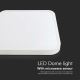 LED Stropna svjetiljka za kupaonicu sa senzorom LED/18W/230V 4000K IP44 bijela + daljinski upravljač