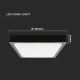 LED Stropna svjetiljka za kupaonicu sa senzorom LED/18W/230V 4000K IP44 crna
