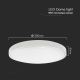 LED Stropna svjetiljka za kupaonicu sa senzorom LED/24W/230V 3000K IP44 bijela + daljinski upravljač
