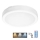 LED Stropna svjetiljka za kupaonicu sa senzorom NAIROS LED/24W/230V IP65 3000/4000/6500K pr. 30 cm bijela + daljinski upravljač