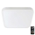LED Stropna svjetiljka za kupaonicu sa senzorom SAMSUNG CHIP LED/36W/230V IP44 4000K 42x42 cm bijela + daljinski upravljač