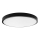 LED Stropna svjetiljka za kupaonicu SAMSUNG CHIP LED/24W/230V IP44 6500K pr. 29 cm crna