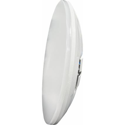 LED Prigušiva stropna svjetiljka za kupaonicu SLIDE LED/6/12/18/24W/230V 2900/4000/6200K IP44 bijela