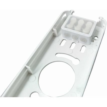 LED Prigušiva stropna svjetiljka za kupaonicu SLIDE LED/6/12/18/24W/230V 2900/4000/6200K IP44 bijela