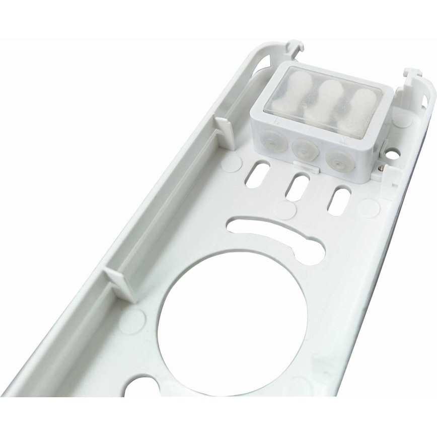LED Prigušiva stropna svjetiljka za kupaonicu SLIDE LED/6/12/18/24W/230V 2900/4000/6200K IP44 bijela