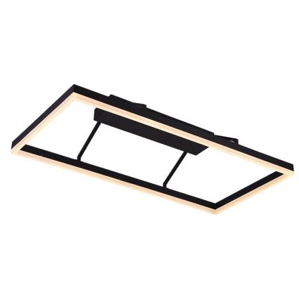 LED stropna svjetiljka za površinsku montažu s mogućnošću prigušivanja LED/55W/230V 3000-6500K + daljinsko upravljanje