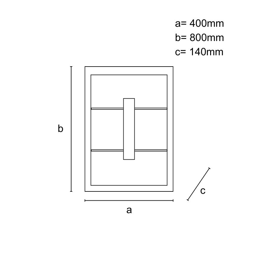 LED stropna svjetiljka za površinsku montažu s mogućnošću prigušivanja LED/55W/230V 3000-6500K + daljinsko upravljanje