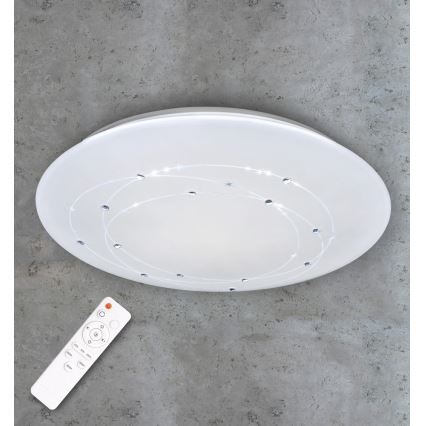 LED Stropna svjetiljka za prigušivanje ATRIA na daljinski upravljač LED/48W/230V
