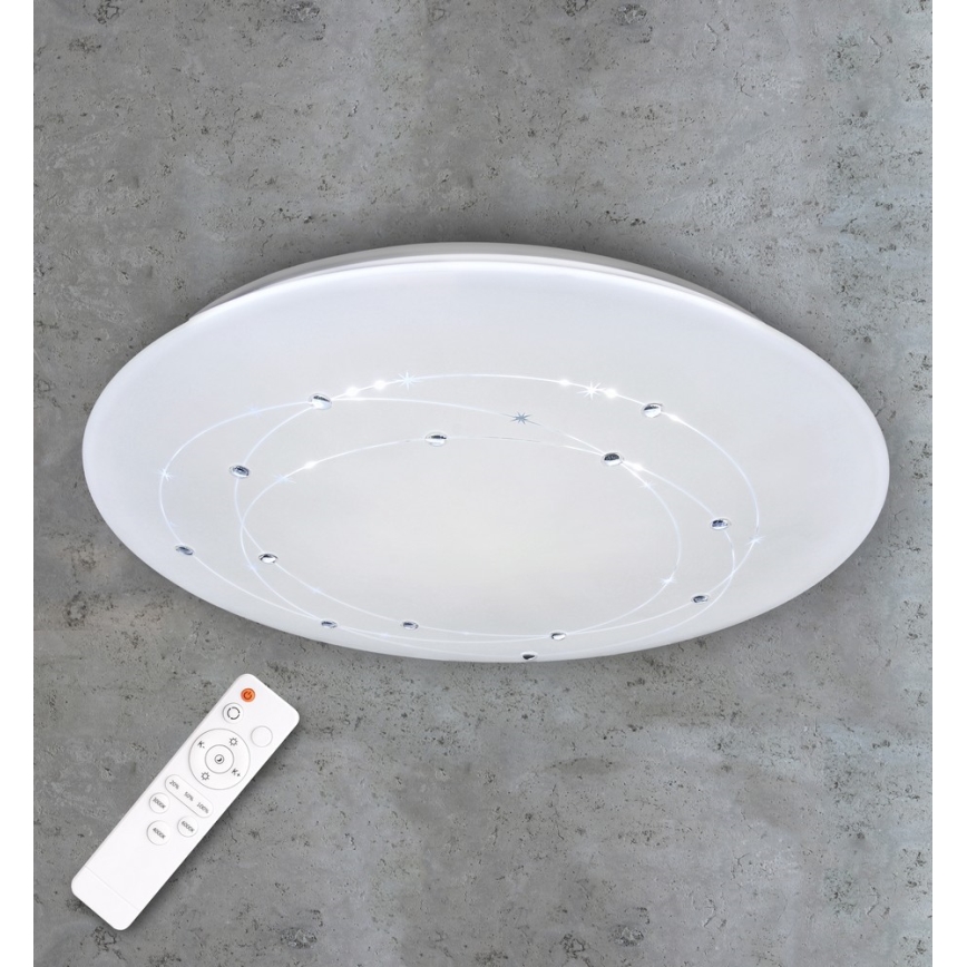 LED Stropna svjetiljka za prigušivanje ATRIA na daljinski upravljač LED/48W/230V